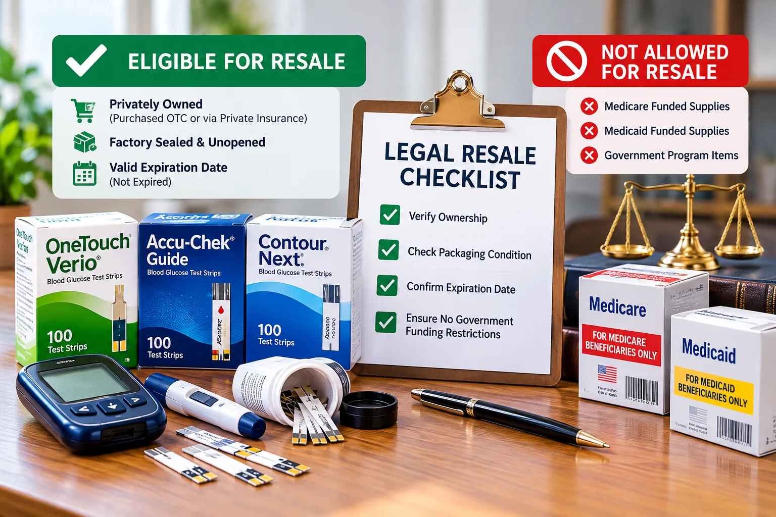 The Legal Checklist: How to Sell Unexpired Diabetic Supplies Safely 1 The Legal Checklist: How to Sell Unexpired Diabetic Supplies Safely