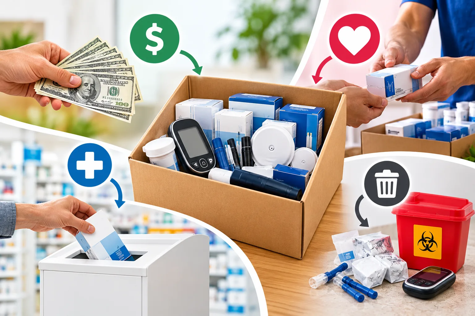 What to Do With Extra Diabetic Supplies You No Longer Need