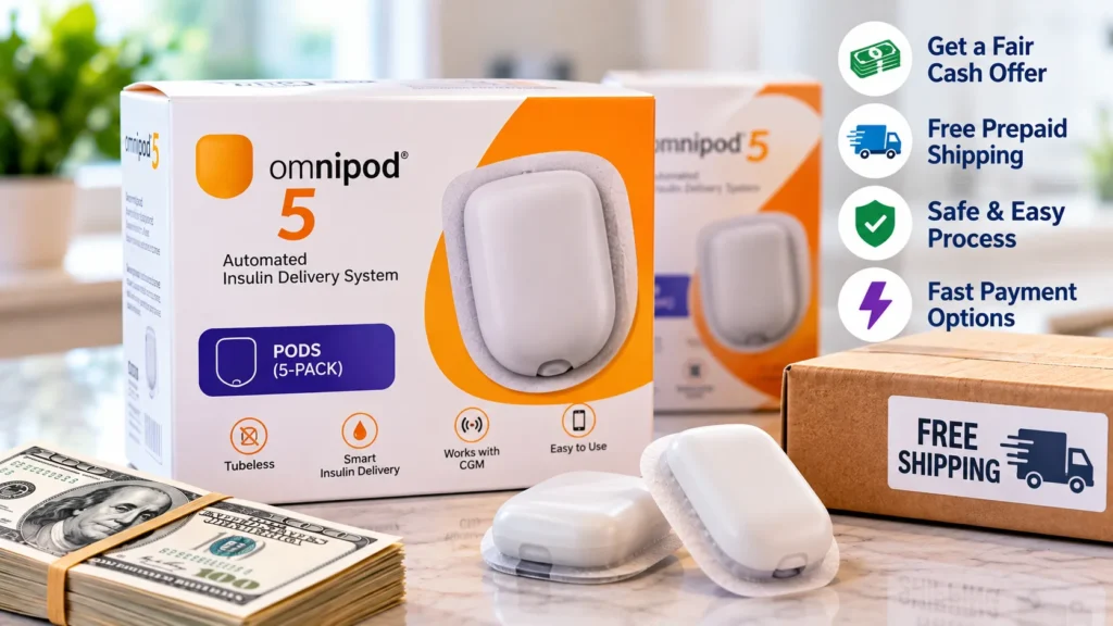 Sell Omnipod 5 pods for cash online