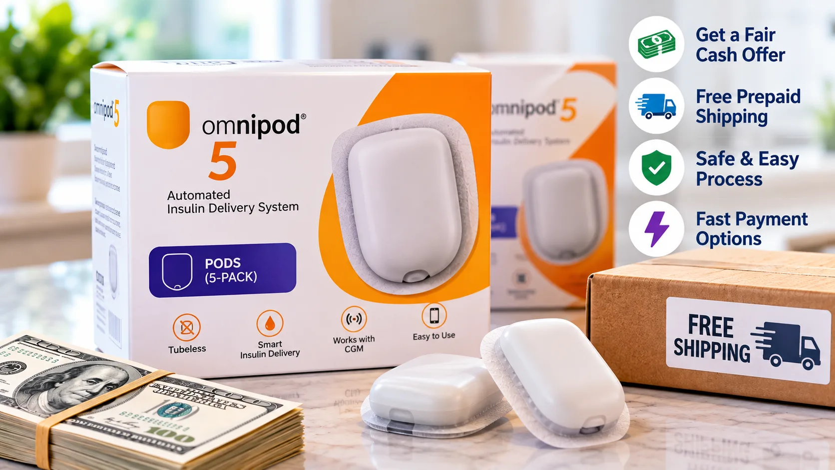 Sell Omnipod 5 Pods for Cash: Step-by-Step Guide 1 Sell Omnipod 5 Pods for Cash: Step-by-Step Guide